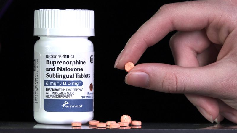 A tablet of Suboxone
